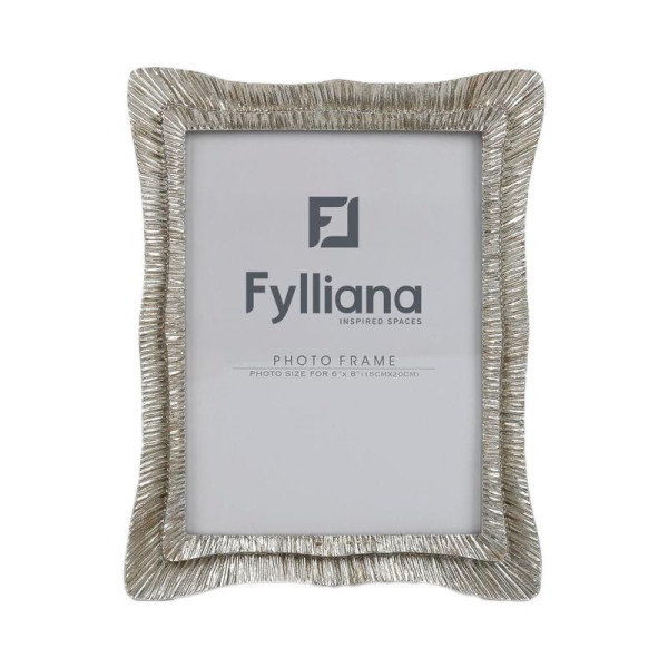 ΚΟΡΝΙΖΑ Fylliana FL0206 15x20 ΑΣΗΜΙ ΧΡΩΜΑ εκ