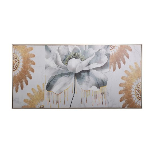 ΚΑΔΡΟ Fylliana Veraman-Gold-White Flower 120*60