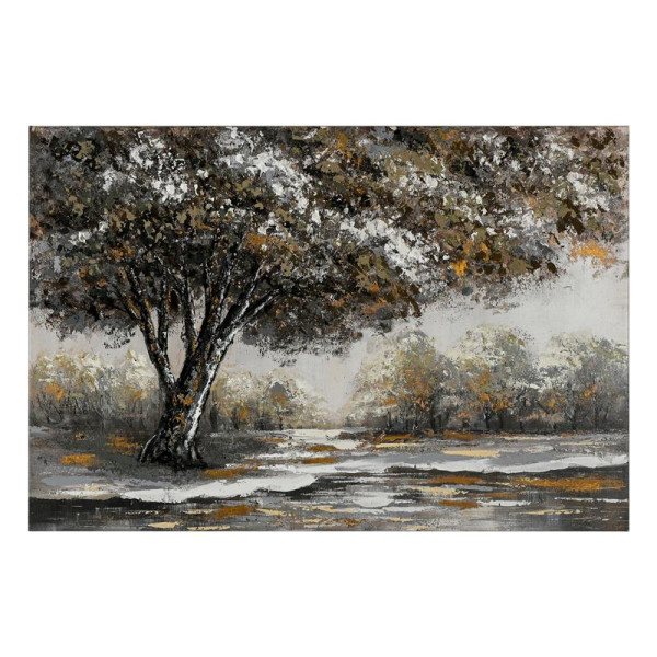 ΠΙΝΑΚΑΣ ΣΕ ΚΑΜΒΑ Fylliana FL1784 ΛΕΥΚΟ-ΜΠΕΖ 80x120εκ