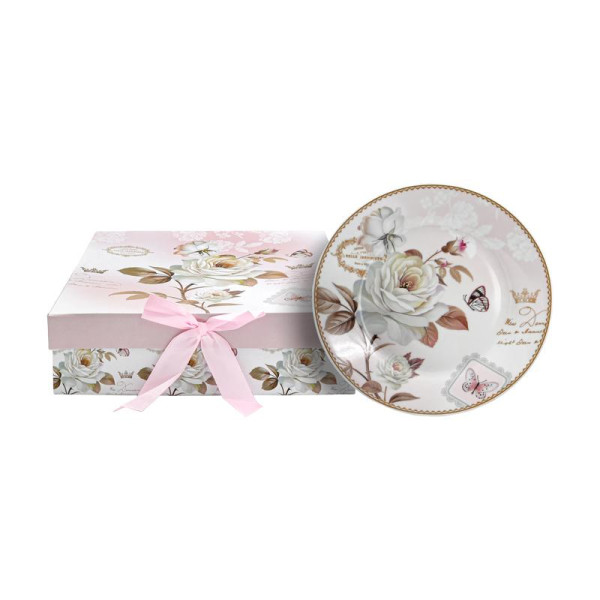 ΚΕΡΑΜΙΚΟ ΣΕΤ ΠΑΣΤΑΣ 6 ΤΕΜ ΣΕ ΚΟΥΤΙ Fylliana FL666008 FLORAL 19εκ