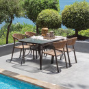 ΤΡΑΠΕΖΙ ΕΞΟΧΗΣ Fylliana STEEL ΚΑΦΕ 120x70x70εκ g.r.d ΤΡΑΠΕΖΙ ΕΞΟΧΗΣ Fylliana STEEL ΚΑΦΕ 120x70x70εκ g.r.d