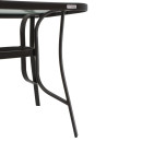 ΤΡΑΠΕΖΙ ΕΞΟΧΗΣ Fylliana STEEL ΚΑΦΕ 120x70x70εκ g.r.d ΤΡΑΠΕΖΙ ΕΞΟΧΗΣ Fylliana STEEL ΚΑΦΕ 120x70x70εκ g.r.d