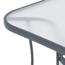 ΤΡΑΠΕΖΙ ΕΞΟΧΗΣ Fylliana STEEL ΓΚΡΙ 150x90x70εκ g.r.d ΤΡΑΠΕΖΙ ΕΞΟΧΗΣ Fylliana STEEL ΓΚΡΙ 150x90x70εκ g.r.d