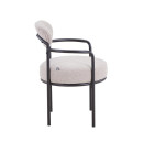 ΠΟΛΥΘΡΟΝΑ Fylliana FL21 ΜΠΕΖ ΥΦΑΣΜΑ ΜΕ ΜΕΤΑΛΛΙΚΟ ΣΚΕΛΕΤΟ 59x64x87εκ