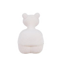 ΣΚΑΜΠΟ-ΠΟΥΦ Fylliana Teddy ΛΕΥΚΟ ΧΡΩΜΑ 55x110x83εκ
