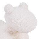 ΣΚΑΜΠΟ-ΠΟΥΦ Fylliana Teddy ΛΕΥΚΟ ΧΡΩΜΑ 55x110x83εκ