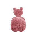 ΣΚΑΜΠΟ-ΠΟΥΦ Fylliana Teddy ΡΟΖ ΧΡΩΜΑ 55x110x83εκ