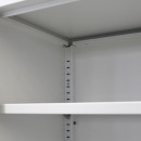 ΜΕΤΑΛΛΙΚΗ ΝΤΟΥΛΑΠΑ Fylliana Mabel ΛΕΥΚΟ ΧΡΩΜΑ 70x35x100εκ