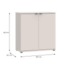 ΚΟΜΟΤΑ-ΜΠΟΥΦΕΣ FIRENZE SAND ΧΡΩΜΑ 80x34x83εκ