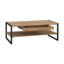 ΤΡΑΠΕΖΑΚΙ ΣΑΛΟΝΙΟΥ TERRANO RIVIERA OAK ΧΡΩΜΑ 111x60x40εκ