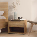 ΚΟΜΟΔΙΝΟ ARIA MAUVELLA OAK ΧΡΩΜΑ 49x42x40εκ