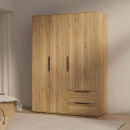 ΝΤΟΥΛΑΠΑ ARIA MAUVELLA OAK ΧΡΩΜΑ 145x59x200εκ