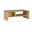 ΤΡΑΠΕΖΑΚΙ ΣΑΛΟΝΙΟΥ ARIA MAUVELLA OAK ΧΡΩΜΑ 110x60x42εκ