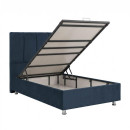 ΚΡΕΒΑΤΙ Fylliana Noble BLUE RAF ΜΕ ΑΠΟΘHKEYTIKO ΧΩΡΟ 92x208x130εκ (90x200)