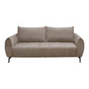 ΤΡΙΘΕΣΙΟΣ ΚΑΝΑΠΕΣ Fylliana Velton ΚΑΦΕ ΧΡΩΜΑ 222x95x92εκ