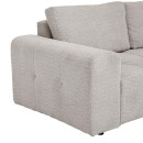 ΚΑΝΑΠΕΣ ΓΩΝΙΑ ΔΕΞΙΑ Fylliana Carmen SILVER ΥΦΑΣΜΑ 304x242x89εκ