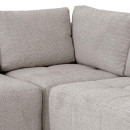 ΚΑΝΑΠΕΣ ΓΩΝΙΑ ΑΡΙΣΤΕΡΗ Fylliana Carmen SILVER ΥΦΑΣΜΑ 304x242x89εκ