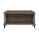 ΤΡΑΠΕΖΑΚΙ ΣΑΛΟΝΙΟΥ Fylliana Aura TOBACCO ΜΕ CASHMERE ΧΡΩΜΑ 80x80x41εκ