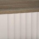 ΤΡΑΠΕΖΑΚΙ ΣΑΛΟΝΙΟΥ Fylliana Aura TOBACCO ΜΕ CASHMERE ΧΡΩΜΑ 80x80x41εκ
