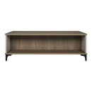 ΤΡΑΠΕΖΑΚΙ ΣΑΛΟΝΙΟΥ Fylliana Aura TOBACCO ΜΕ CASHMERE ΧΡΩΜΑ 120x60x45εκ