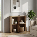 ΒΙΒΛΙΟΘΗΚΗ-ΡΑΦΙΕΡΑ Fylliana Smart 4P 18 ARTISAN ΧΡΩΜΑ 74x29x76εκ