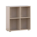 ΒΙΒΛΙΟΘΗΚΗ-ΡΑΦΙΕΡΑ Fylliana Smart 4P 18 CASHMERE ΧΡΩΜΑ 74x29x76εκ