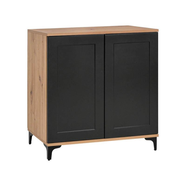 ΚΟΜΟΤΑ Fylliana Nordic 2K 80 ARTISAN OAK - ΜΑΥΡΟ 80x40x86εκ