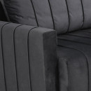 ΚΑΝΑΠΕΣ ΚΡΕΒΑΤΙ Fylliana Comfort ΓΚΡΙ ΧΡΩΜΑ 235x104x80εκ