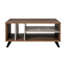 ΤΡΑΠΕΖΙ ΣΑΛΟΝΙΟΥ Fylliana Miami TOBACCO ΜΕ CASHMERE ΧΡΩΜΑ 100x64x45εκ