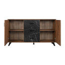 ΜΠΟΥΦΕΣ Fylliana Miami TOBACCO ΜΕ BLACK MARBLE ΧΡΩΜΑ 160x40x84εκ