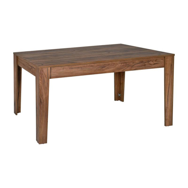 ΤΡΑΠΕΖΙ ΤΡΑΠΕΖΑΡΙΑΣ Fylliana Miami TOBACCO ΧΡΩΜΑ 160x90x77εκ