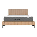 ΚΡΕΒΑΤΙ Fylliana Alicante NATURAL CANELLA OAK ΧΡΩΜΑ 150x210x110εκ (140x200)