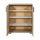 ΠΑΠΟΥΤΣΟΘΗΚΗ Fylliana Shoeroom GREY OAK ΧΡΩΜΑ 69x34x85εκ