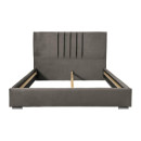 ΔΙΠΛΟ ΚΡΕΒΑΤΙ Fylliana Alessio TAUPE ΧΡΩΜΑ ΥΦΑΣΜΑΤΟΣ 175x214x115εκ (160x200)