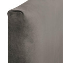 ΔΙΠΛΟ ΚΡΕΒΑΤΙ Fylliana Alessio TAUPE ΧΡΩΜΑ ΥΦΑΣΜΑΤΟΣ 175x214x115εκ (160x200)