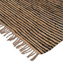 ΧΑΛΙ Fylliana Jute ΜΑΥΡΟ-ΚΑΦΕ ΧΡΩΜΑ 60x120εκ