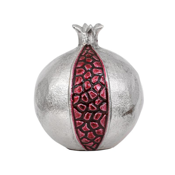 ΜΕΤΑΛΛΙΚΟ ΔΙΑΚΟΣΜΗΤΙΚΟ Fylliana Pomegranate ΝΙΚΕΛ-ΚΟΚΚΙΝΟ ΧΡΩΜΑ 12x13εκ